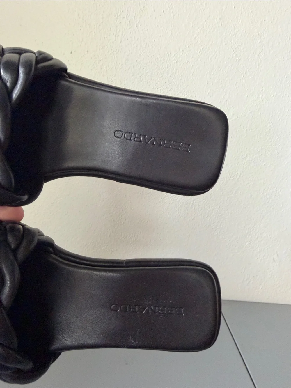 Bernardo leather sandals